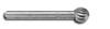 Donau Elektronik 1682 Frässtift Kugel Produktabmessung, Ø 6 mm Schaftdurchmesser 3 mm