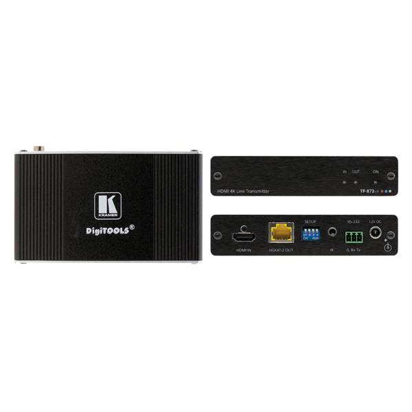 KRAMER TP-873XR - HDMI DGKat 2.0 Sender über große Reichweiten (4K@60Hz (4:4:4:4) | bidirekt. RS-232 | PoC | IR) - in