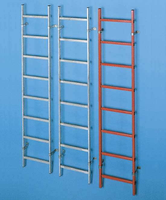 Schachtleiter Edelstahl 13 Sprossen LW400 mm - Artikel: 7830626822-2