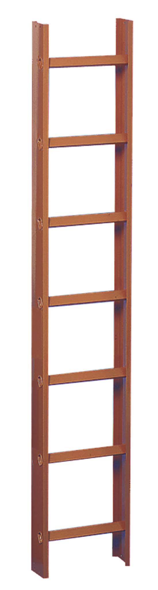 Dachleiter 2,8 m Alu natur 10 Sprossen-2