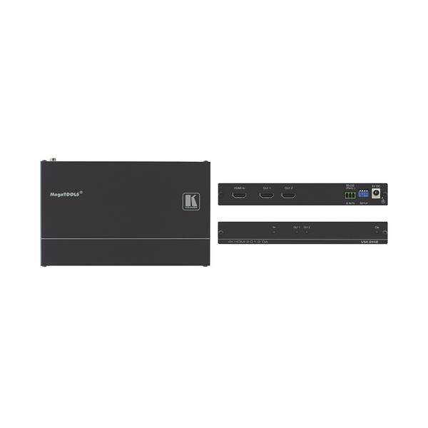 KRAMER VM-2H2 - 1:2 4K UHD HDR HDMI-Verteilverstärker (4K@60Hz | 4:4:4 | HDMI 2.0 | HDCP 2.2)