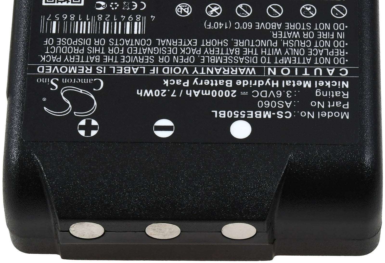 Akku für Kran-Funkfernsteuerung IMET BE3600, 3,6V, NiMH-2