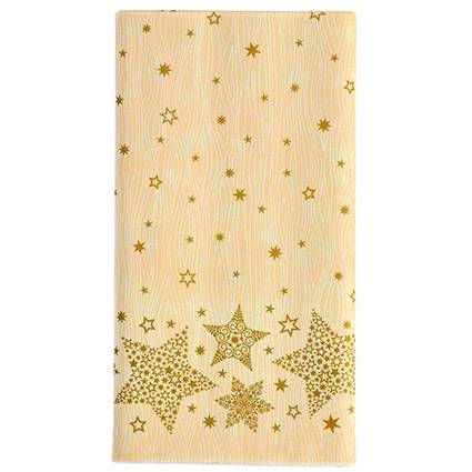 PAPSTAR - 88668 - Rechteckig - Cremefarben - Zellulose - Tischdecke - Weihnachtsmuster - 180 x 120 cm-0