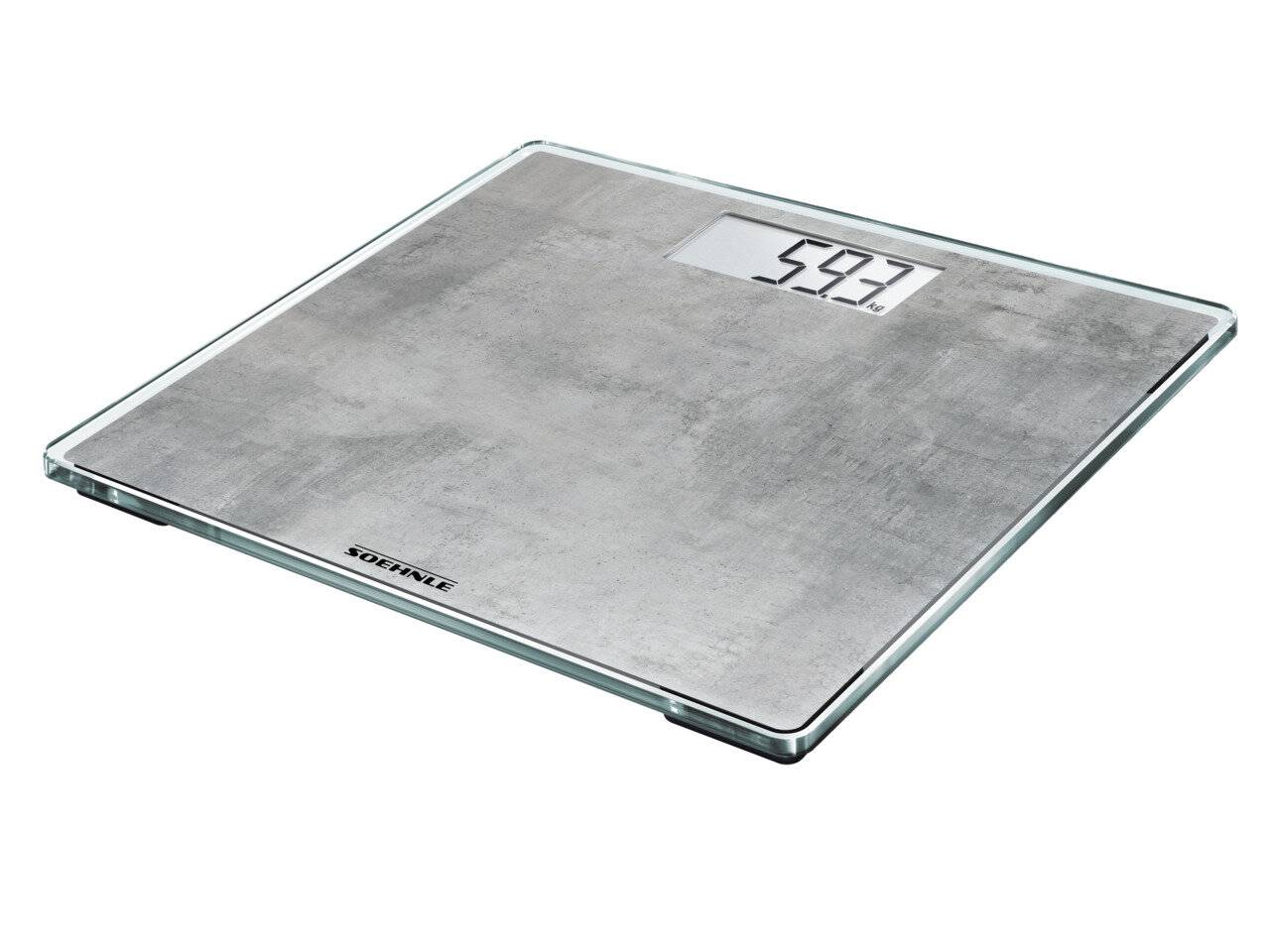 Soehnle Style Sense Compact 300 Concrete Personenwaage 63882 digital Wägebereich (max.)=180 kg Grau-20