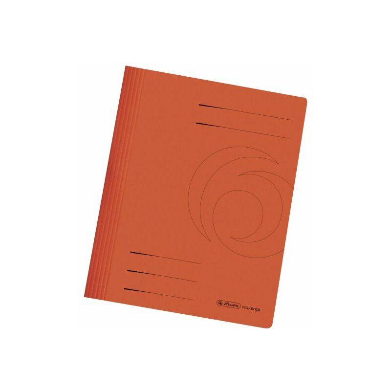 herlitz Schnellhefter easy orga, Manilakarton, orange-0