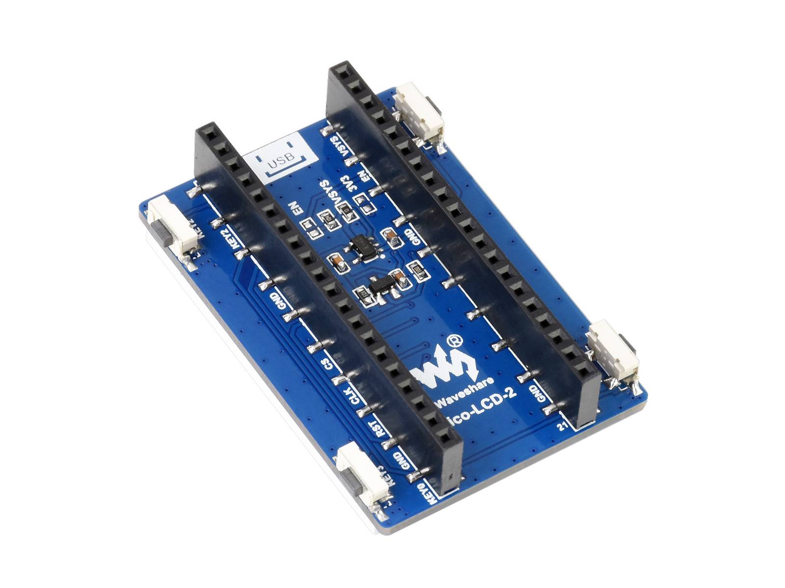 WaveShare 2inch LCD Display Module for Raspberry Pi Pico, 65K Colors, 320×240, SPI-3