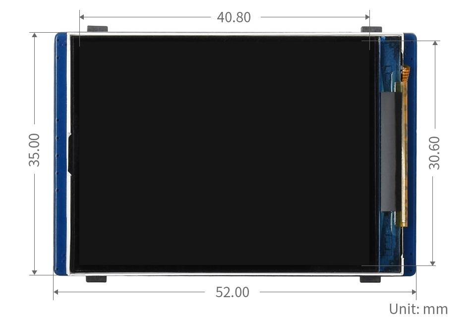 WaveShare 2inch LCD Display Module for Raspberry Pi Pico, 65K Colors, 320×240, SPI-6