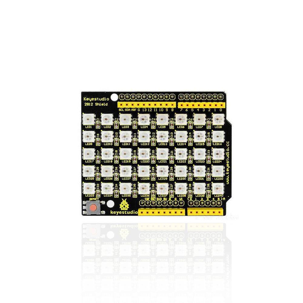 Keyestudio 8x5 RGB LED Matrix Shield WS2812 for Arduino-1