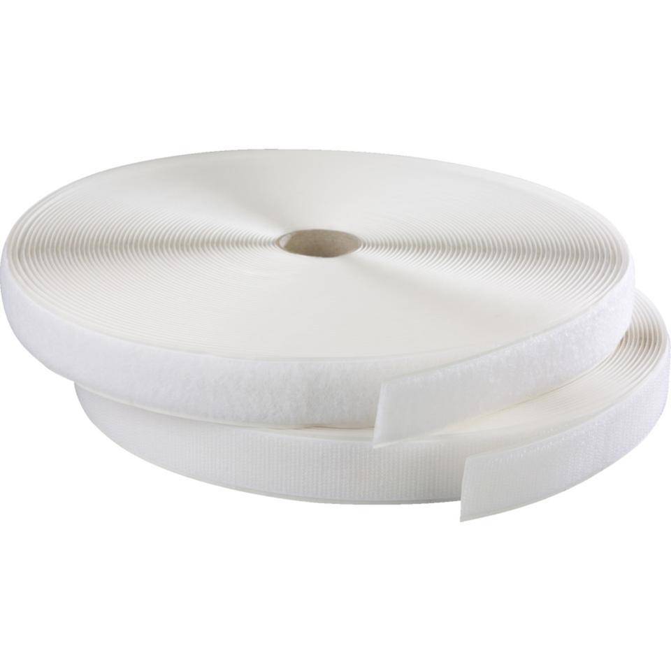 Klettband zur Montage von Schildern, selbstklebend, 25mmx25m-0