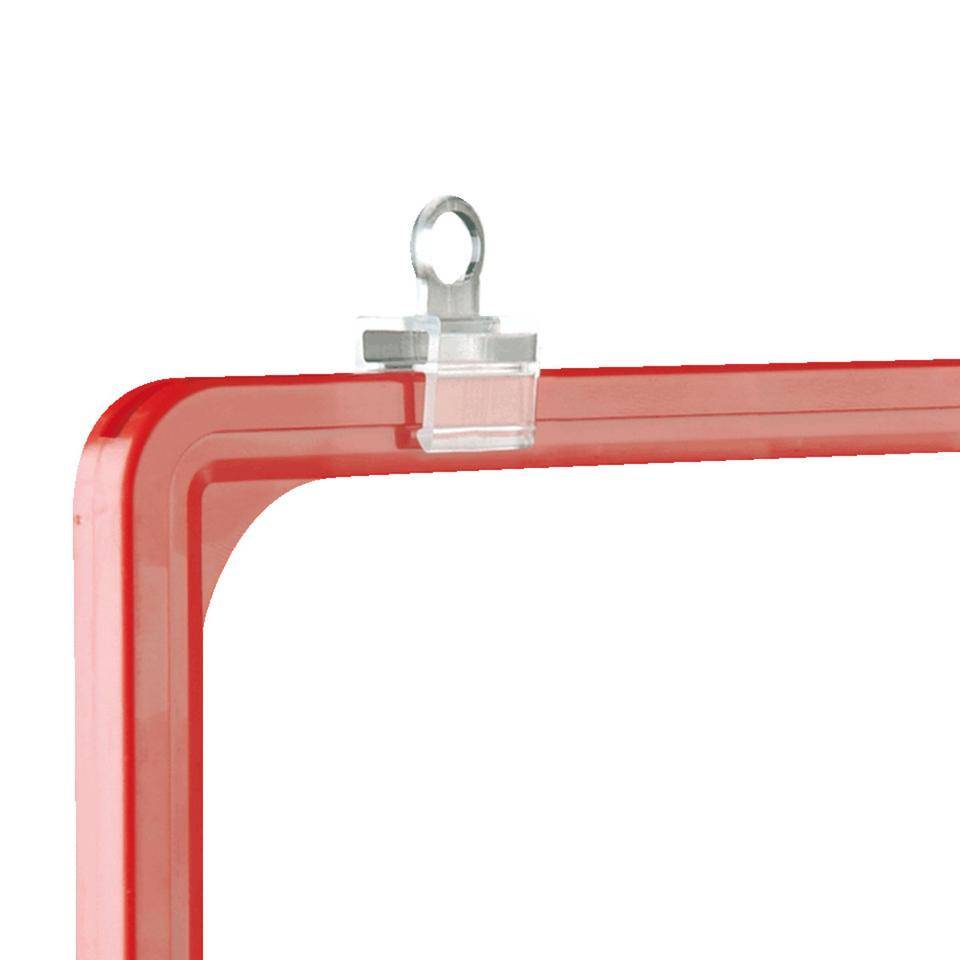 Aufhängeöse, drehbar, transparent, Polycarbonat, 10/VE-0