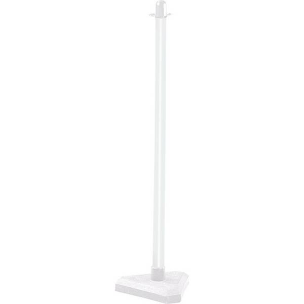 K.57 Kettenständer Intern Medi, mit Standfuß, weiß, Kunststoff, Ø 40mm, 900mm