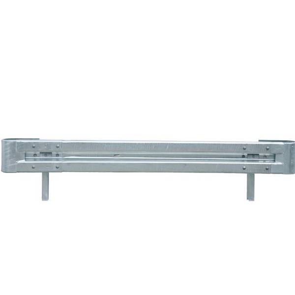 Starter-Set Stahlschutzplanken Typ B, zum Einrammen, Baulänge 2m