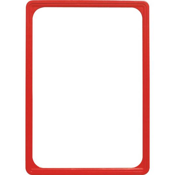 Kunststoffrahmen, rot, Kunststoff, DIN A3