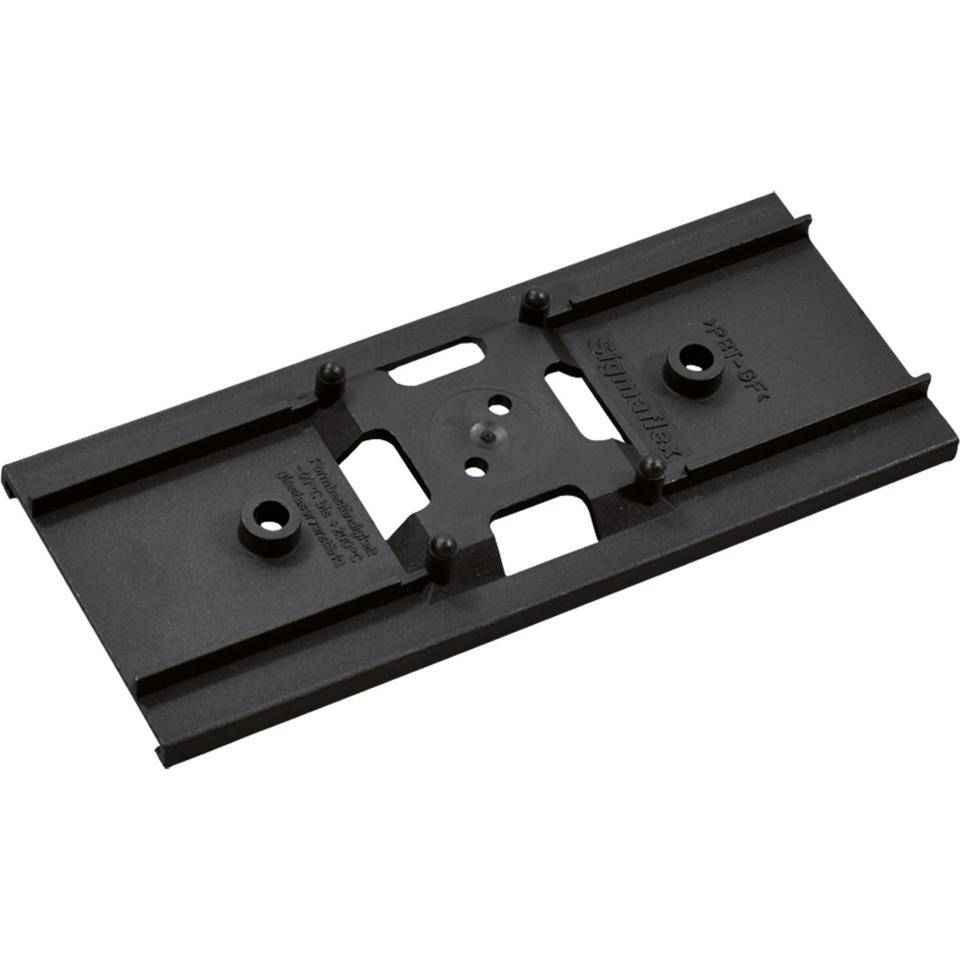 Schilderträger Typ 0, zum Einschieben, PBT-Kunststoff, 50x100mm-0
