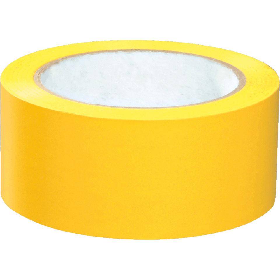 K.57 Bodenmarkierungsband, gelb, PVC-Folie, 50mm, 33m/Rolle-0