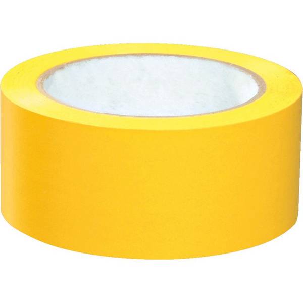 K.57 Bodenmarkierungsband, gelb, PVC-Folie, 50mm, 33m/Rolle