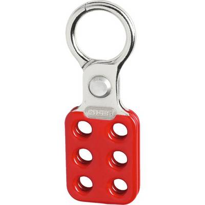ABUS Multi-Schließklammer (klein), für 6 Schlösser, rot, Aluminium, 112x40x10mm-0