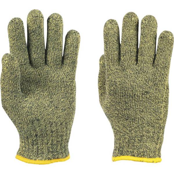 KCL Hitzeschutz-Handschuh KarboTECT® 950, Kat.III, gelb/schwarz,250mm, Größe 7