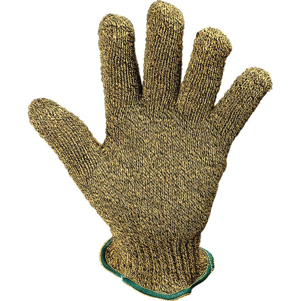 KCL Hitzeschutz-Handschuh KarboTECT® 950, Kat.III, gelb/schwarz,250mm, Größe 9-1