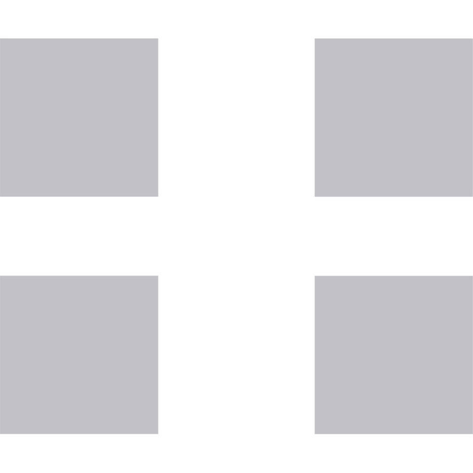 Dekorfolie Quadrate, f.Glastüren, silber, Folie mit Milchglaseffekt, 1000x250mm, 3/VE-2
