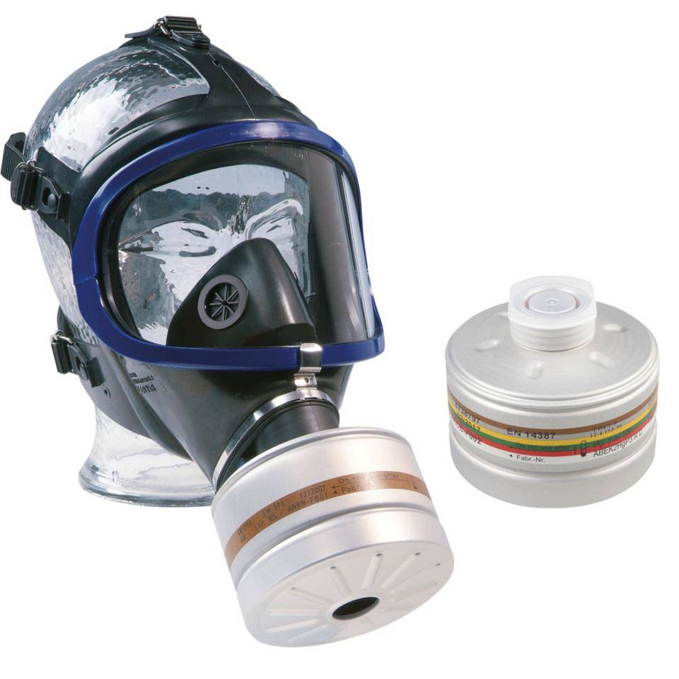 Vorteils-Set Vollmasken 1,Dräger Vollmaske X-plore 6300,Dräger Atemschutzfilter-0