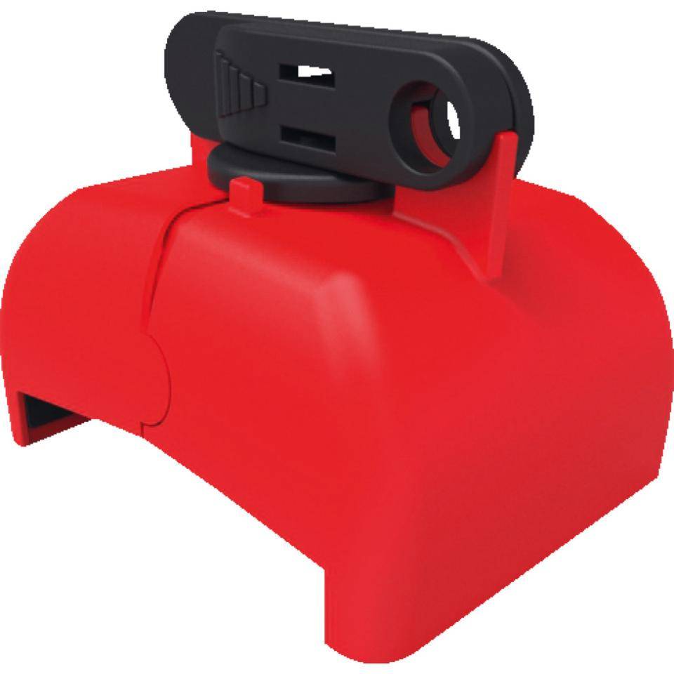 ABUS Motorschutzschalter-Verriegelung, rot/schwarz, 43x57x43mm-0