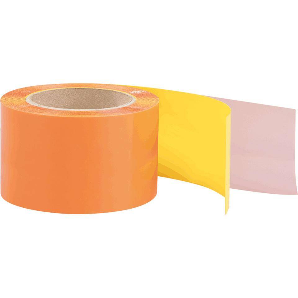 K.57 Bodenmarkierungsband, überfahrbar, gelb, PVC, 75mm, 10m/Rolle-0