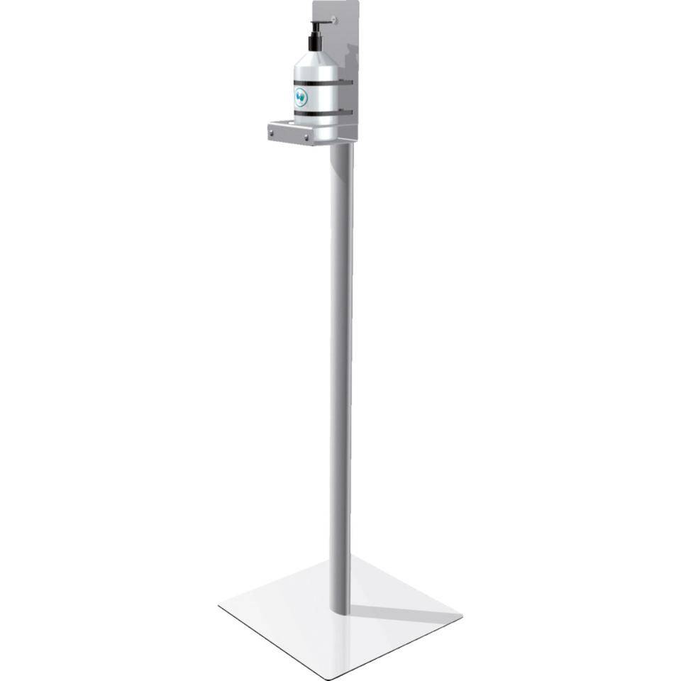 K.57 Bodenspender EASY, zur Bereitstellung von Desinfektionsmitteln, 1100mm-0