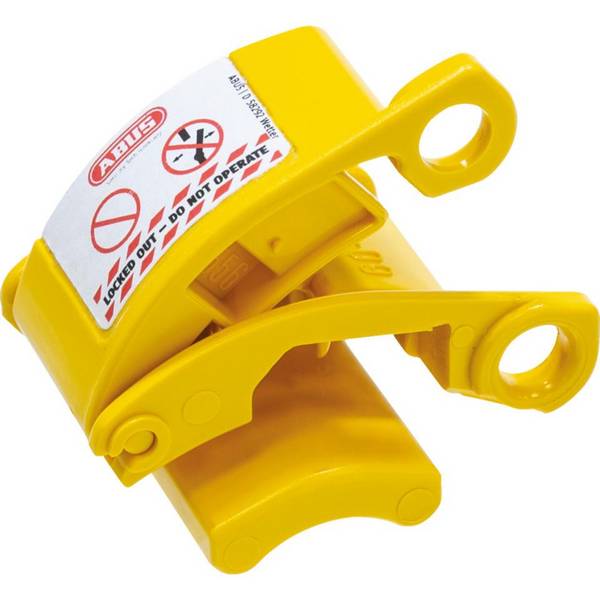 ABUS Starkstrom-Stecker-Verriegelung, 16A (3-polig) bis 125A (5-polig), gelb