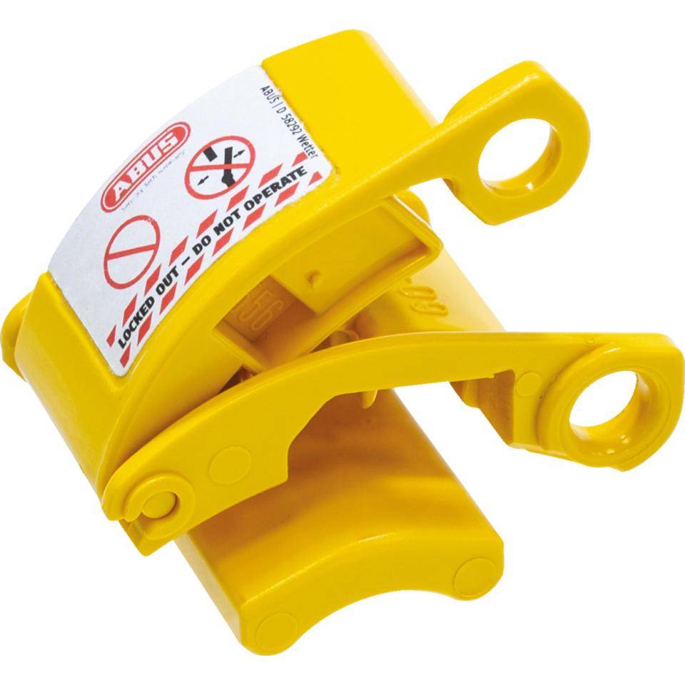 ABUS Starkstrom-Stecker-Verriegelung, 16A (3-polig) bis 125A (5-polig), gelb-0