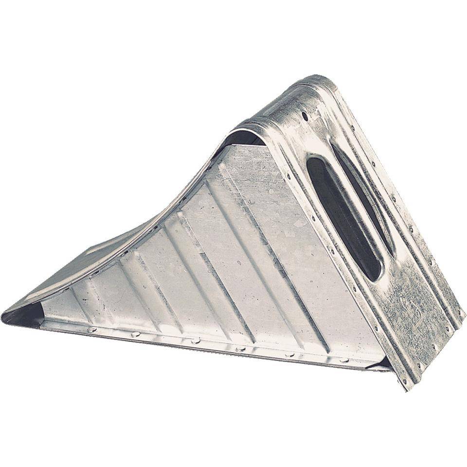 Unterlegkeil und Halter, DIN 76051(Keil), Stahlblech verzinkt, NG46, 50KN, 2,8kg-2