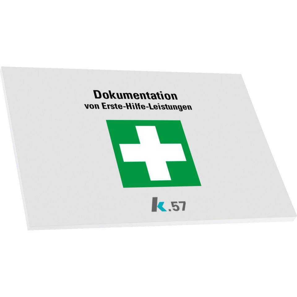 K.57 Verbandblock, kartoniert, 35 Dokumentationsseiten, DIN A5-0