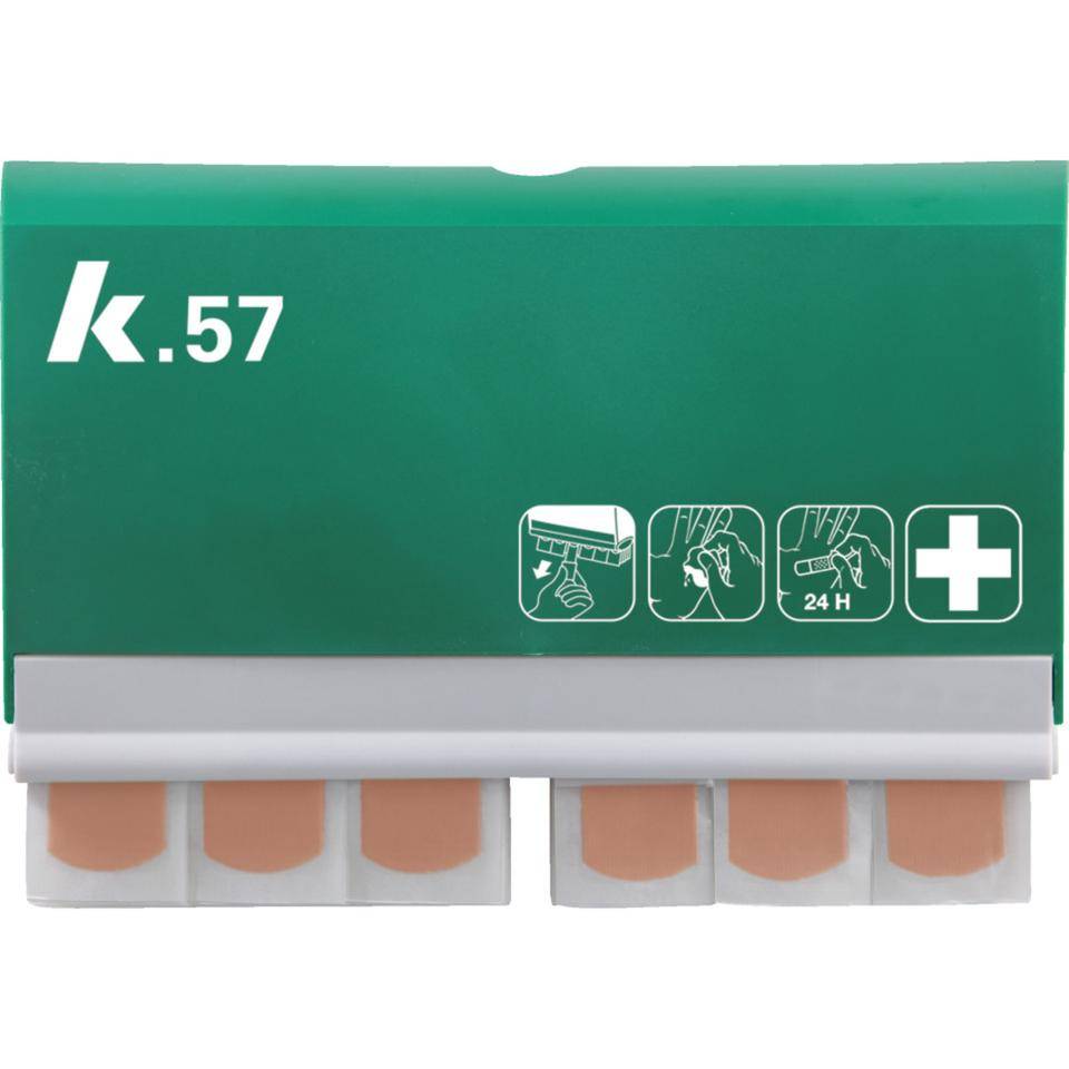 Nachfüllpack QuickFix elastic Pflaster, PE/Textilgewebe, 72x25mm, 270/VE-1