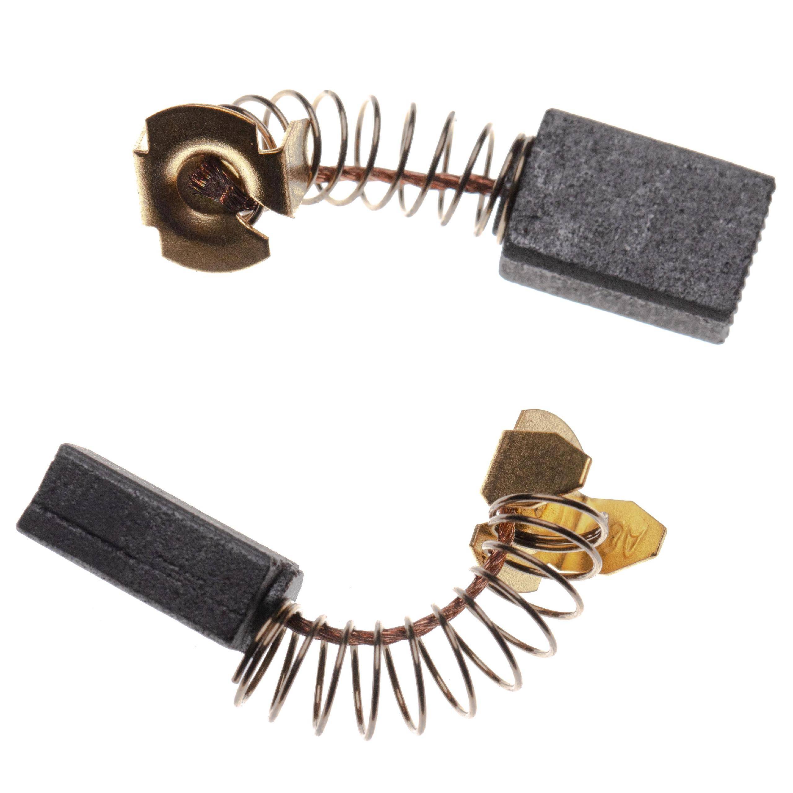 vhbw 2x Kohlebürste 6 x 10 x 15 mm kompatibel mit Makita 9900B | 9045N, 9924DB, 9901, 9741, 9218SB, 9207SPC, 9207SPB-0