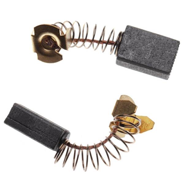 vhbw 2x Kohlebürste 6 x 10 x 15 mm kompatibel mit Makita 9900B | 9045N, 9924DB, 9901, 9741, 9218SB, 9207SPC, 9207SPB