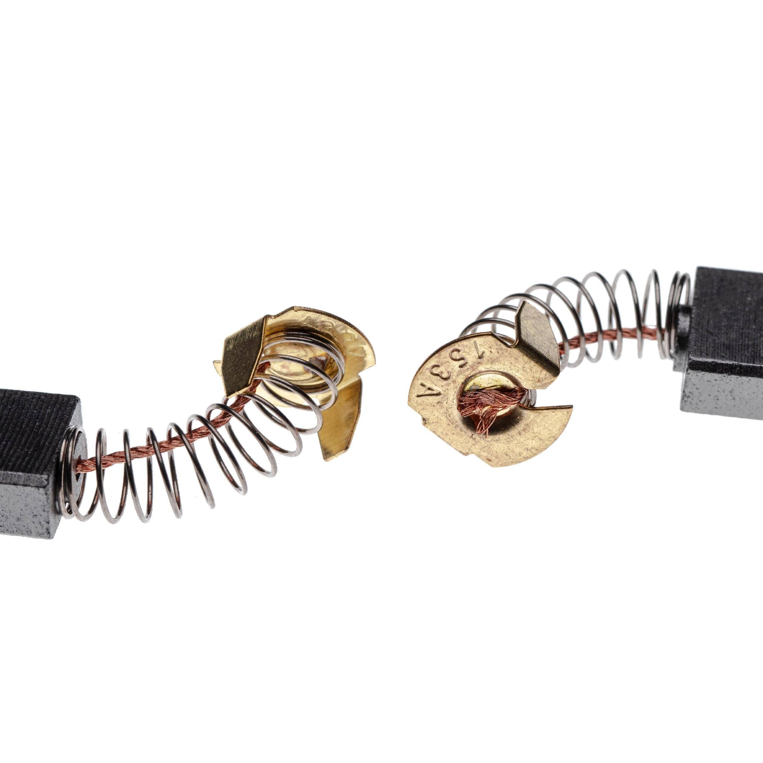 vhbw 2x Kohlebürste 6,5 x 13,5 x 17 mm kompatibel mit Makita HM 1202 C | 1200, 1242 C, 1300, 1200 K, 1200 B-1