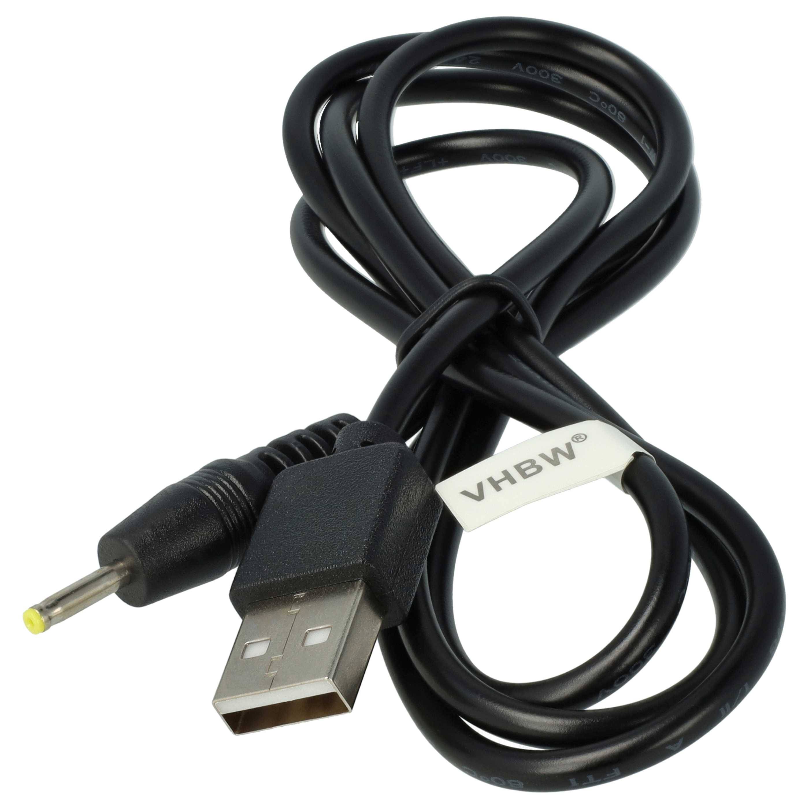 vhbw USB Ladekabel kompatibel mit Starkid 2.4 GHz The Edge 3c 68097 | 2.4 GHz X-20 68144 Drohne, Quadcopter - 50 cm-3