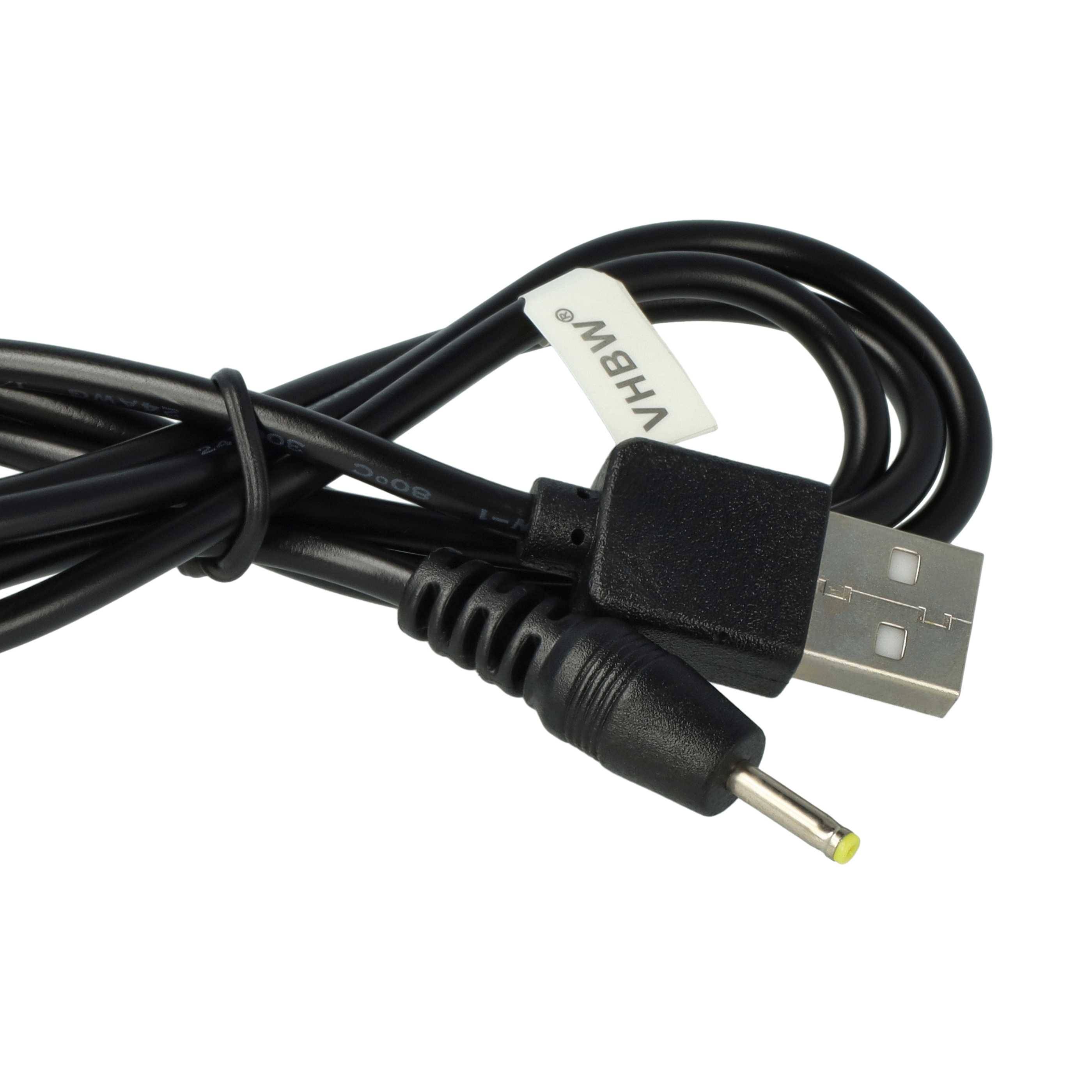 vhbw USB Ladekabel kompatibel mit Starkid 2.4 GHz The Edge 3c 68097 | 2.4 GHz X-20 68144 Drohne, Quadcopter - 50 cm-4