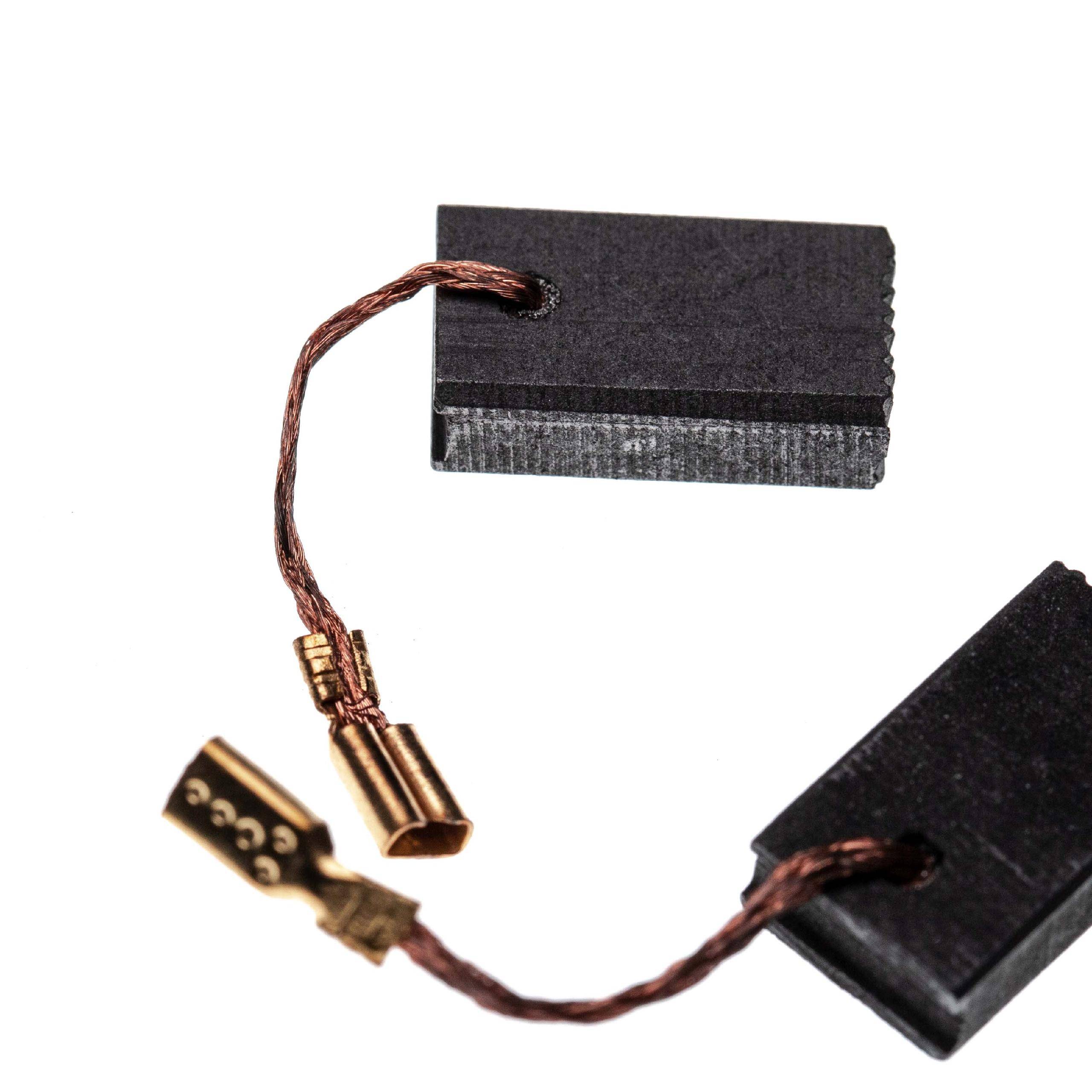 vhbw 2x Kohlebürste 5 x 10 x 17 mm Ersatz für Bosch 1607014176 | 1607014172 für Elektrowerkzeug-0