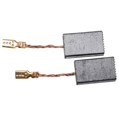 vhbw 2x Kohlebürste kompatibel mit Hilti DEG 125-D | DEG 500-D, HG 500-D Elektrowerkzeug - 5 x 10 x 16mm-0