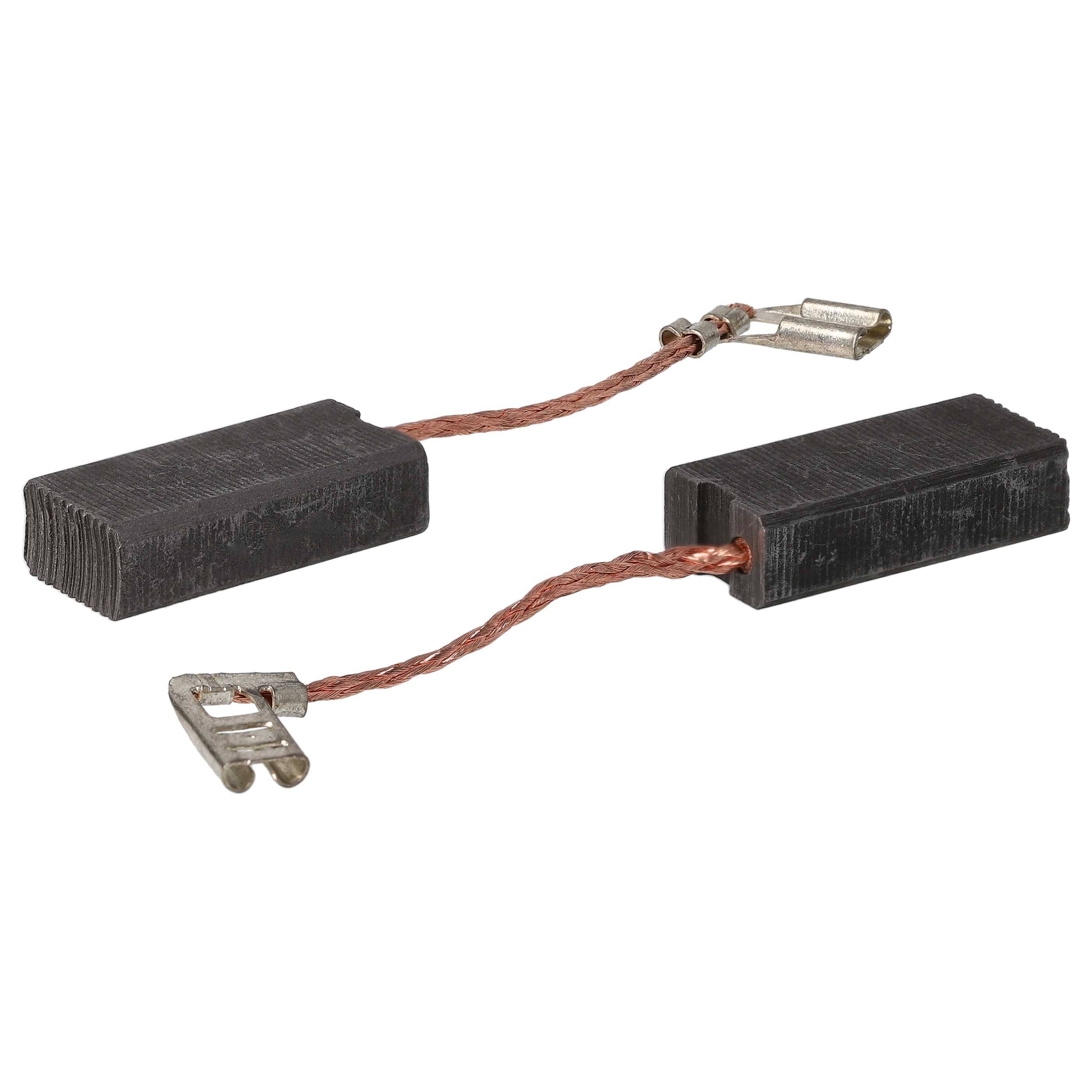 vhbw 2x Kohlebürste Motorkohle kompatibel mit Hilti DC-SE 19 | DC-SE 20, TE 56, TE 56-ATC, TE 60 Bohrhammer 7 x 12,5 x-2