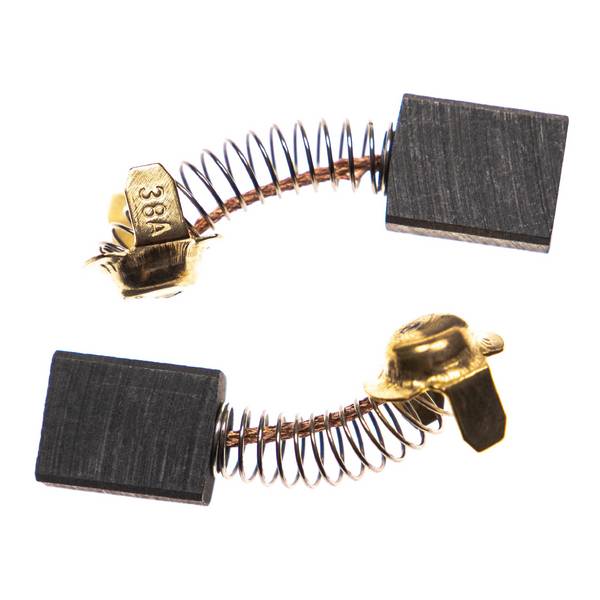 vhbw 2x Kohlebürste 16,5 x 13 x 7 mm kompatibel mit Hitachi C10FCH2 | C10FCE2 Elektrowerkzeug + Feder