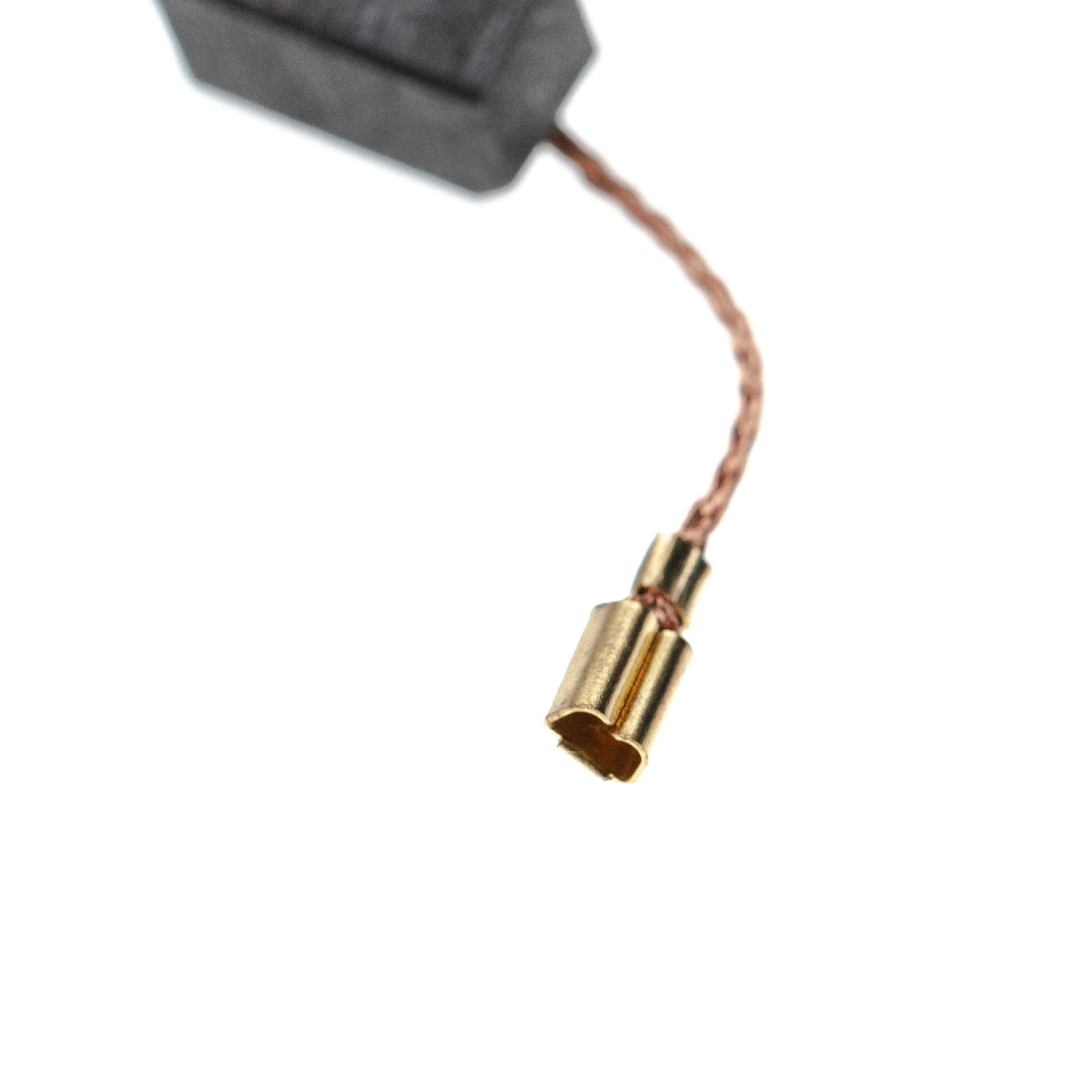 vhbw 2x Kohlebürste kompatibel mit Dewalt DW818 Type 5 | DW818 Type 4, DW818 Type 3, DW818 Type 1 Elektrowerkzeug 13,8 x-2