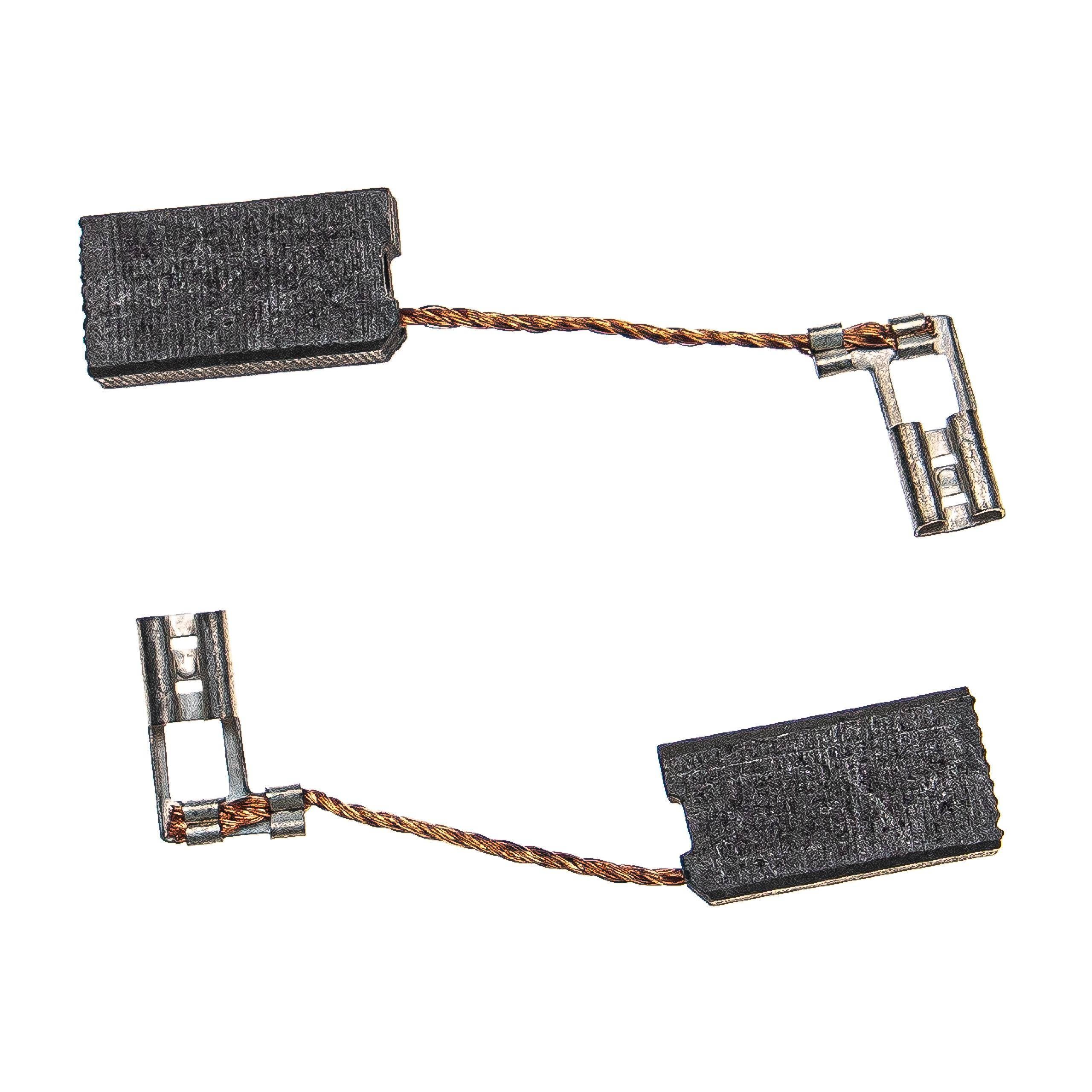 vhbw 2x Kohlebürste 19 x 10 x 6,3 mm kompatibel mit Hilti TE30-C-AVR | TE30 Elektrowerkzeug-1