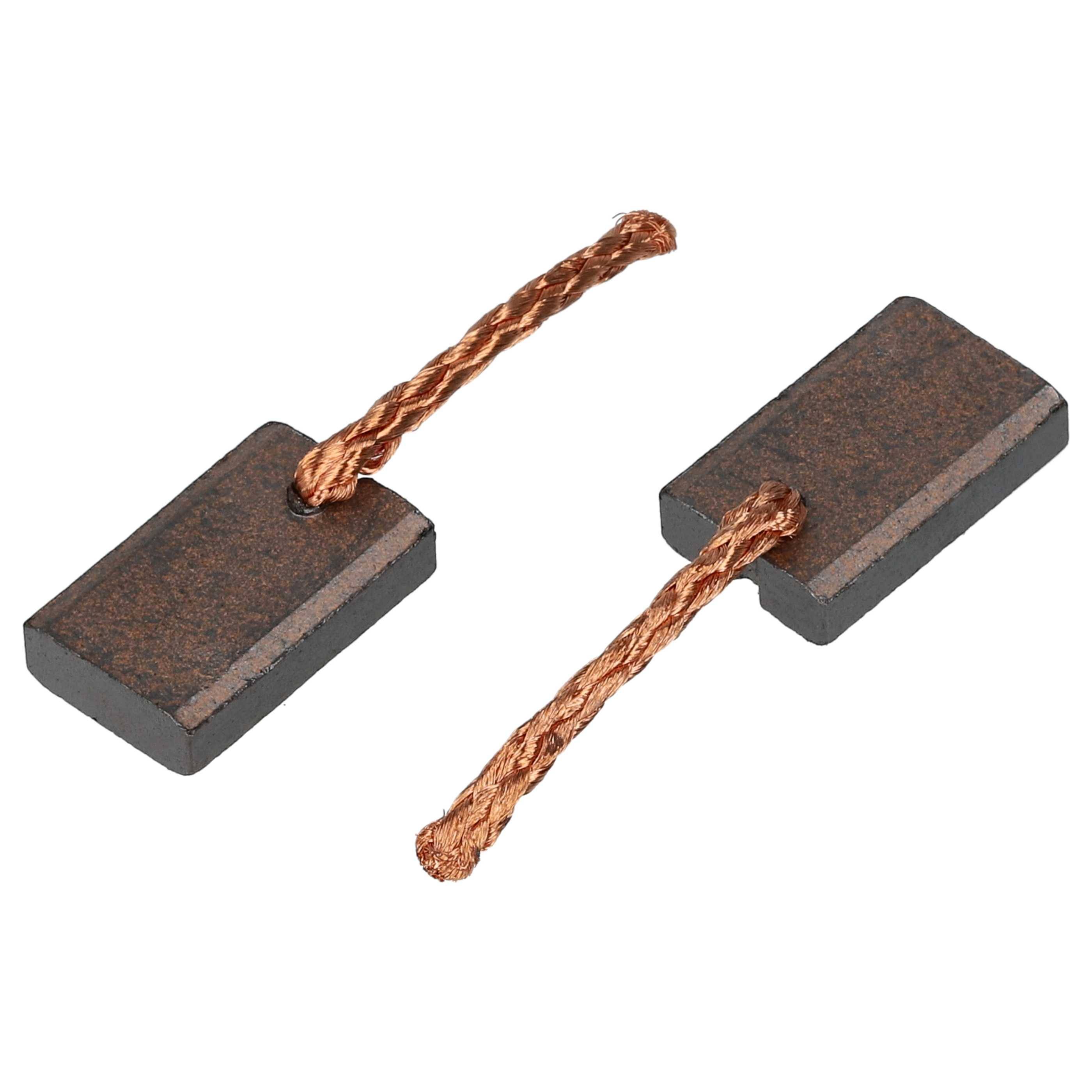 vhbw 2x Kohlebürste 13 x 8,3 x 3 mm kompatibel mit Hilti SFC-14 A, SFC 14-A, SFC 14-A CE, SFC 14-A CE assy, SFC 14-A ETL-0