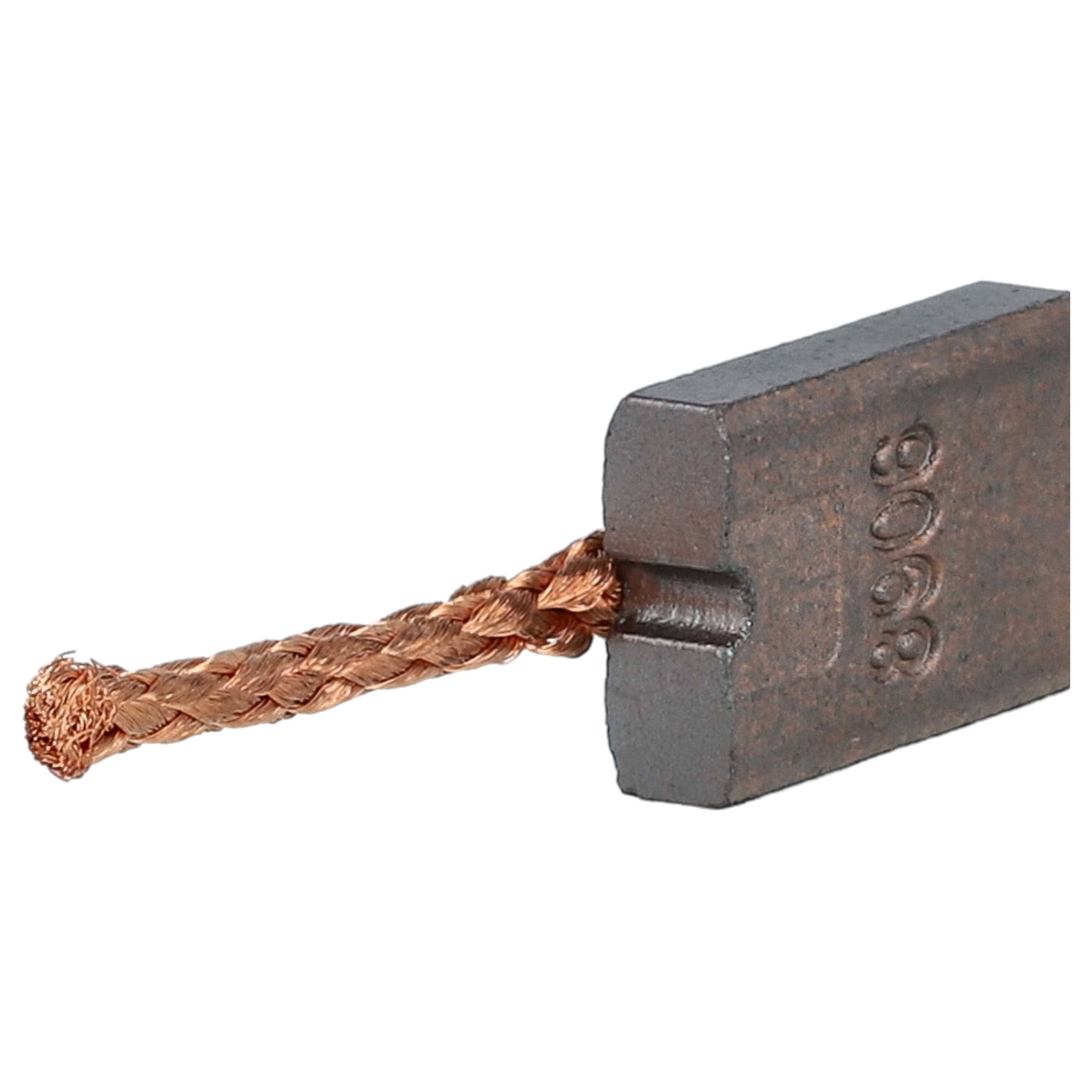 vhbw 2x Kohlebürste 13 x 8,3 x 3 mm kompatibel mit Hilti SFC-14 A, SFC 14-A, SFC 14-A CE, SFC 14-A CE assy, SFC 14-A ETL-4