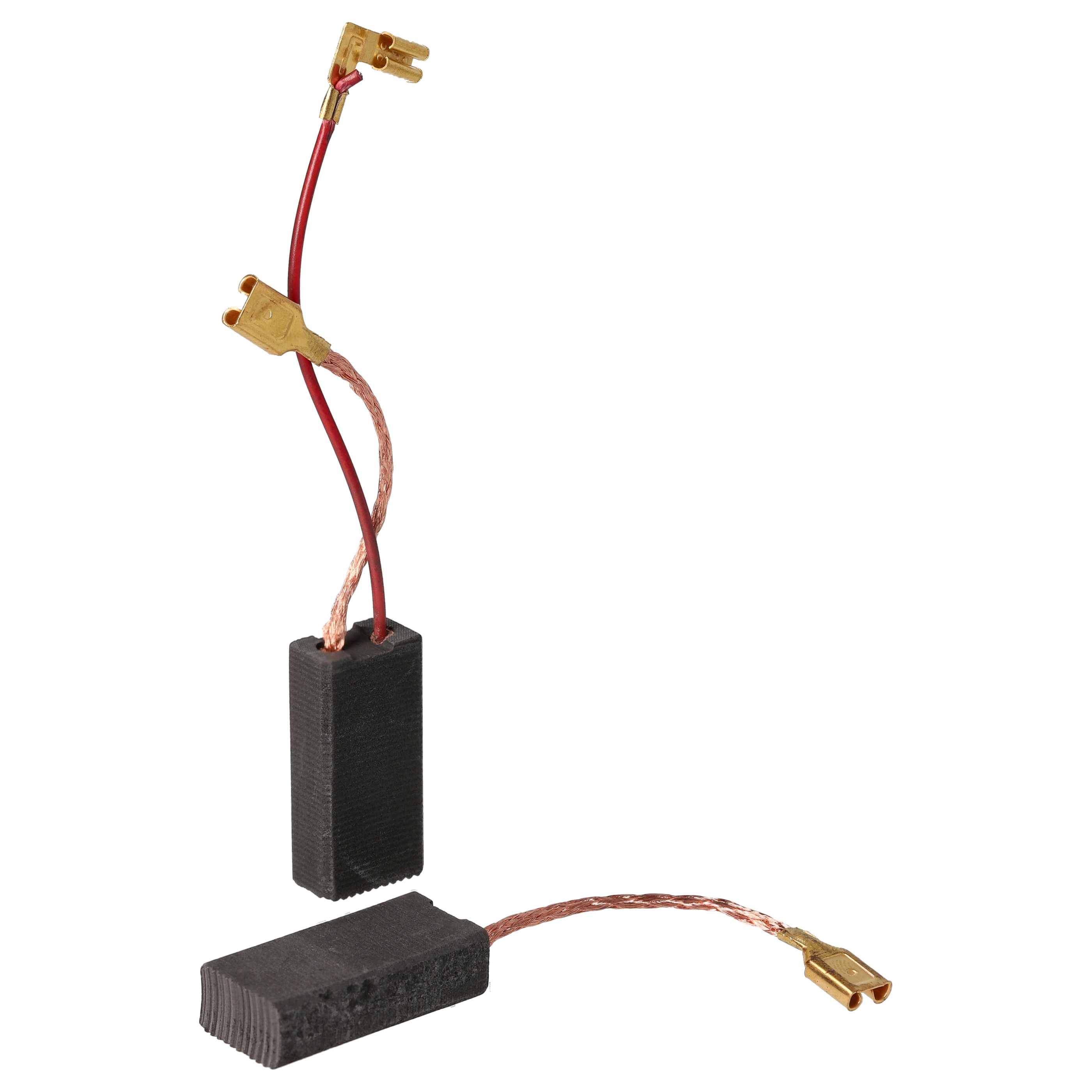 vhbw 2x Kohlebürste 26 x 12,5 x 7 mm kompatibel mit Hilti TE75, TE76 | TE704, TE705, TE74 Elektrowerkzeug-1