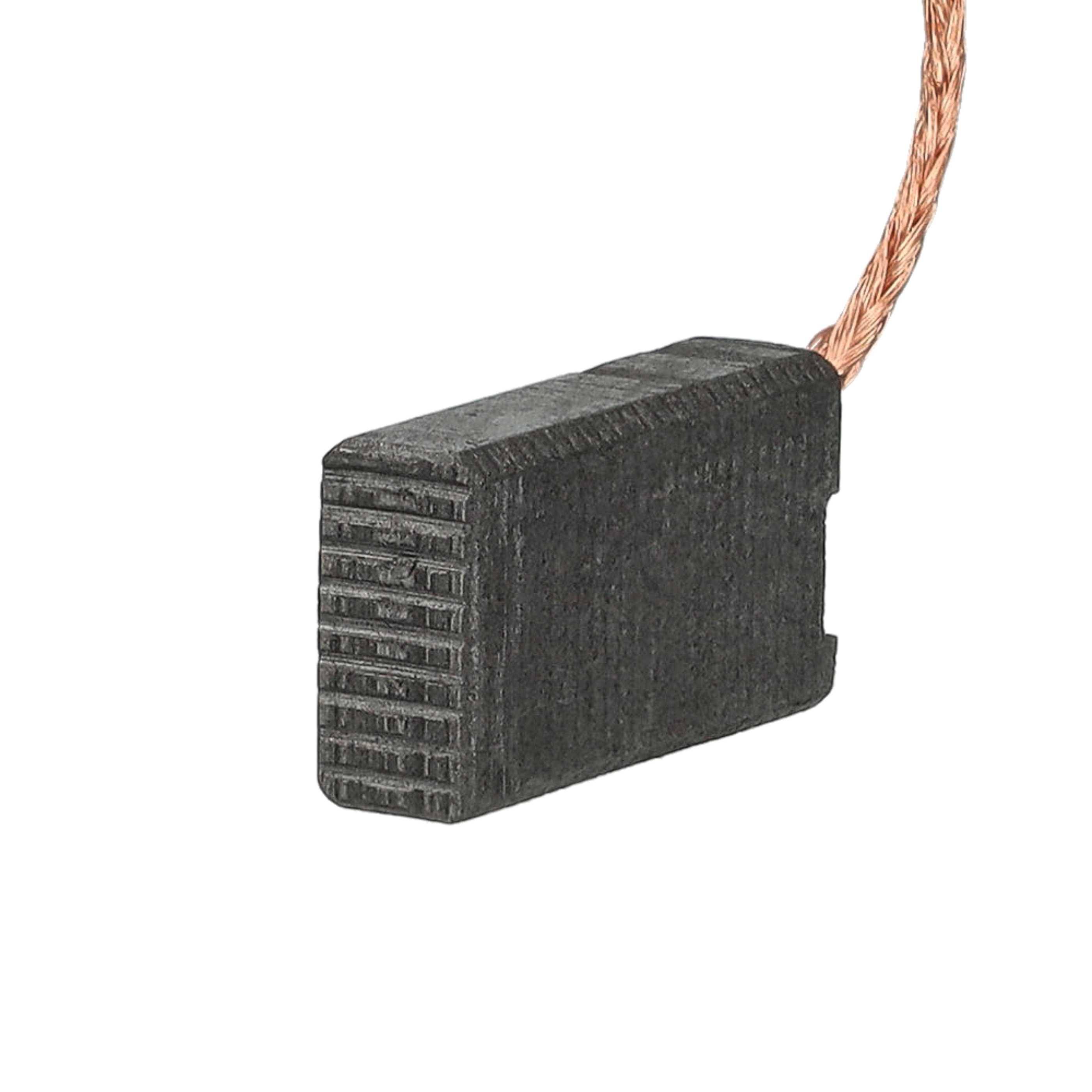 vhbw 2x Kohlebürste 17,5 x 10 x 5 mm kompatibel mit AEG WSSCE 1300-150 Elektrowerkzeug-3