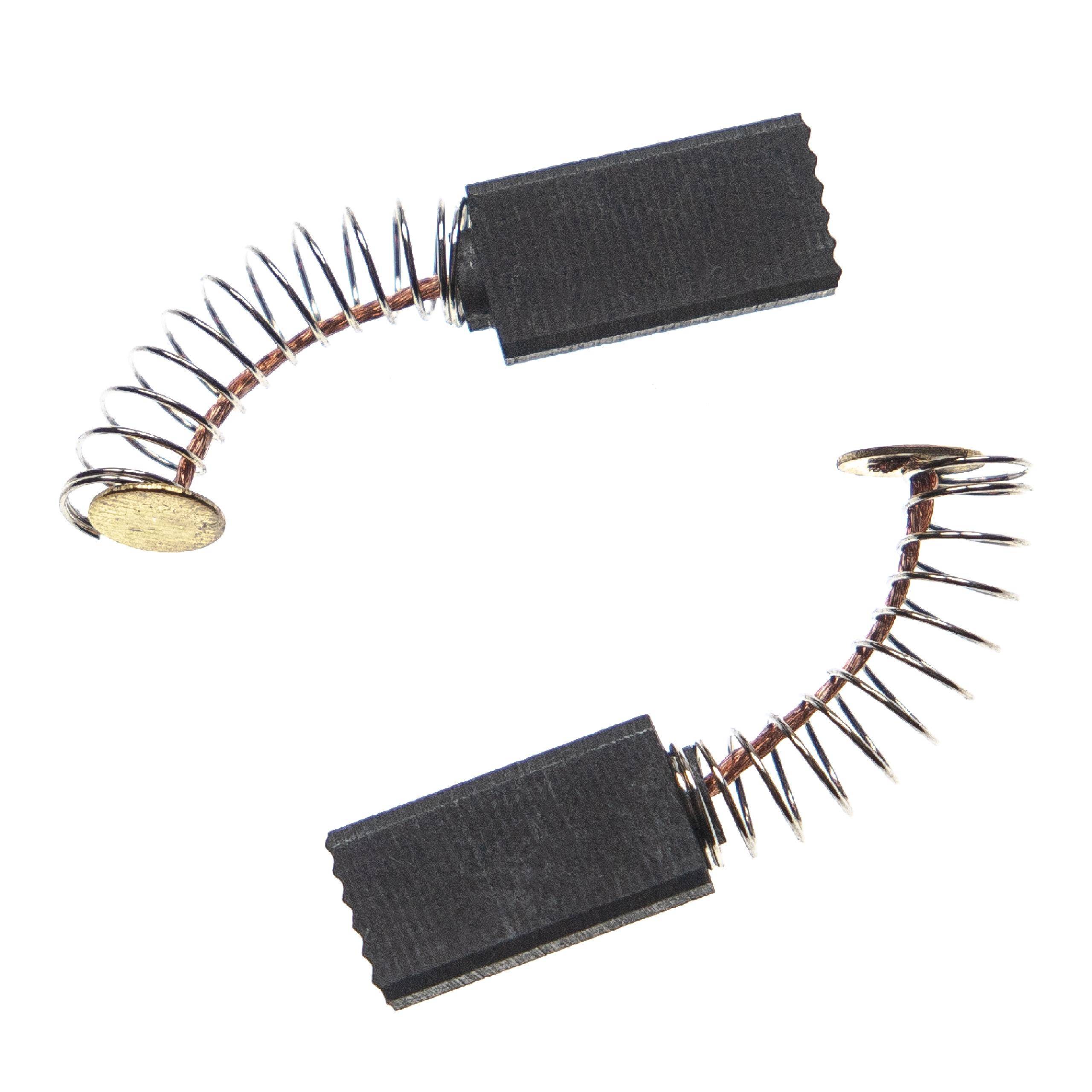 vhbw 2x Kohlebürste kompatibel mit Bosch PBH 2500 RE 3 603 B44 401 Elektrowerkzeug + Feder-0