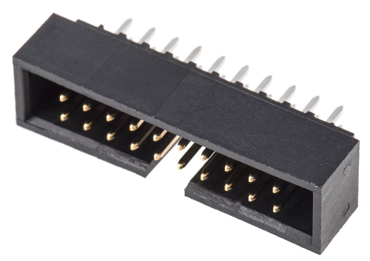 Molex C-Grid Leiterplatten-Stiftleiste Gerade, 20-polig / 2-reihig, Raster 2.54mm, Kabel-Platine,-2